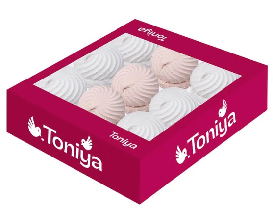 Зефір Toniya Ванільний аромат, 450г